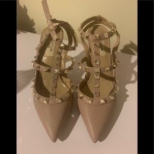 Kaitlyn Pan rock stud heels